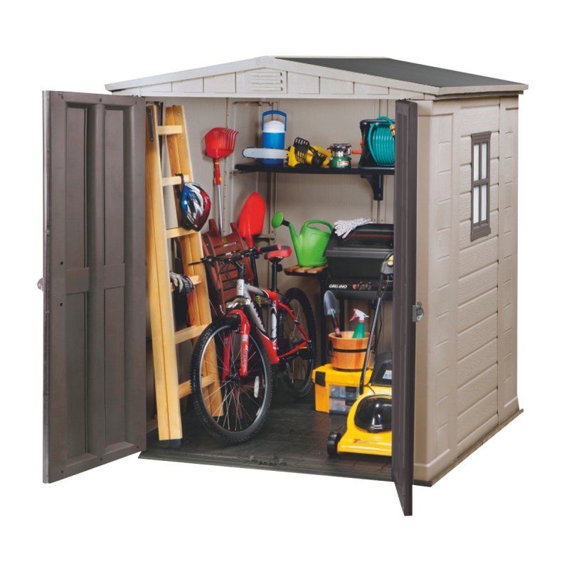 Сарай пластиковый Keter Factor 6x6 (2 коробки)