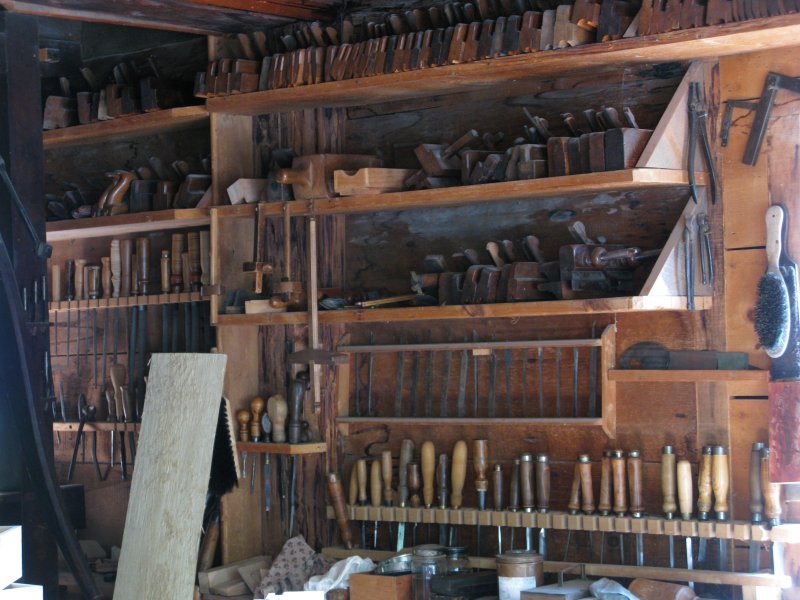 Старинная столярная мастерская