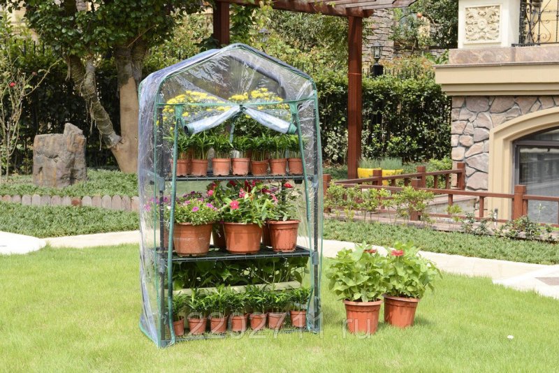Парник Garden show Маргарита на подоконник 4 полки 105x46x24 см