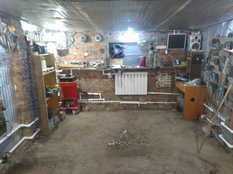 Отопление в гараж 6*12 драйв