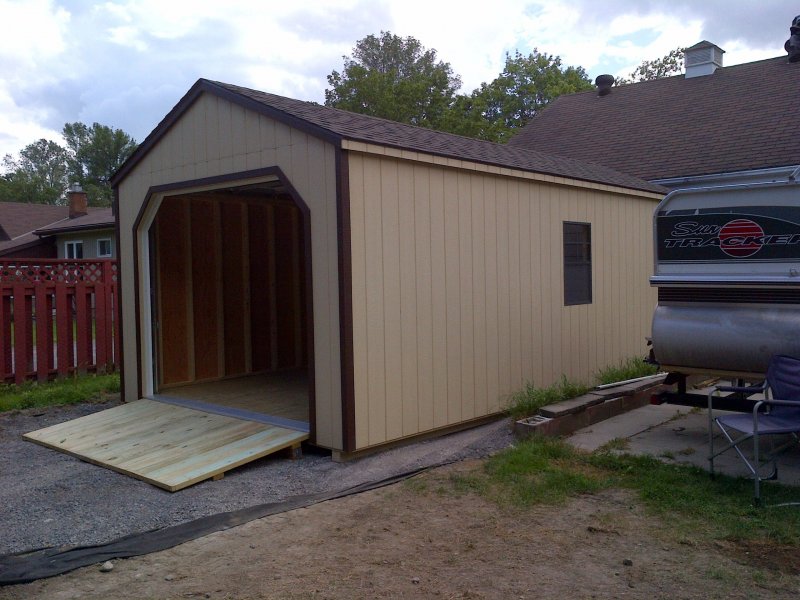 Garage крыша