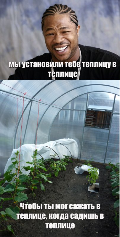 Необычные парники