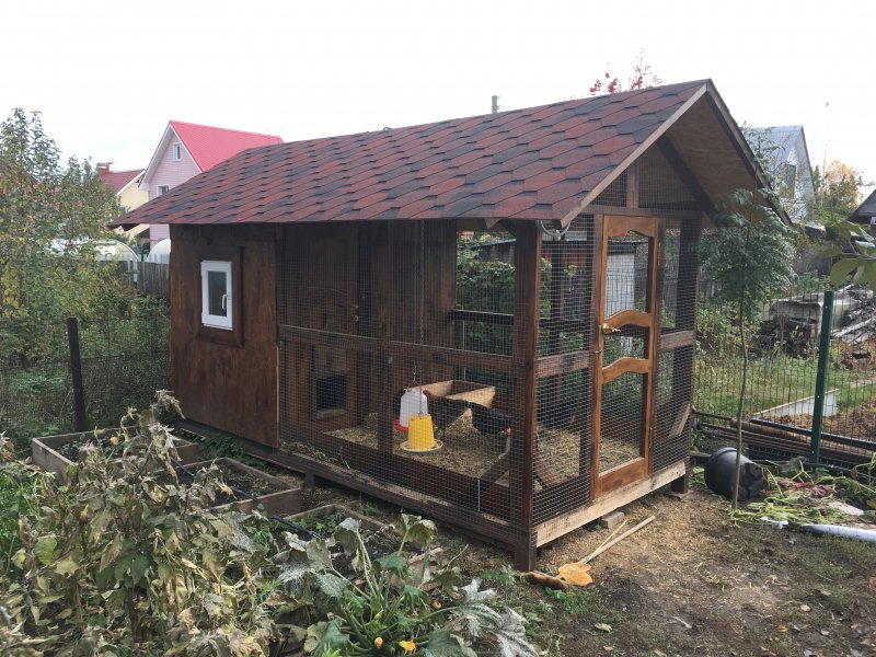 Курятника на 10-20 кур