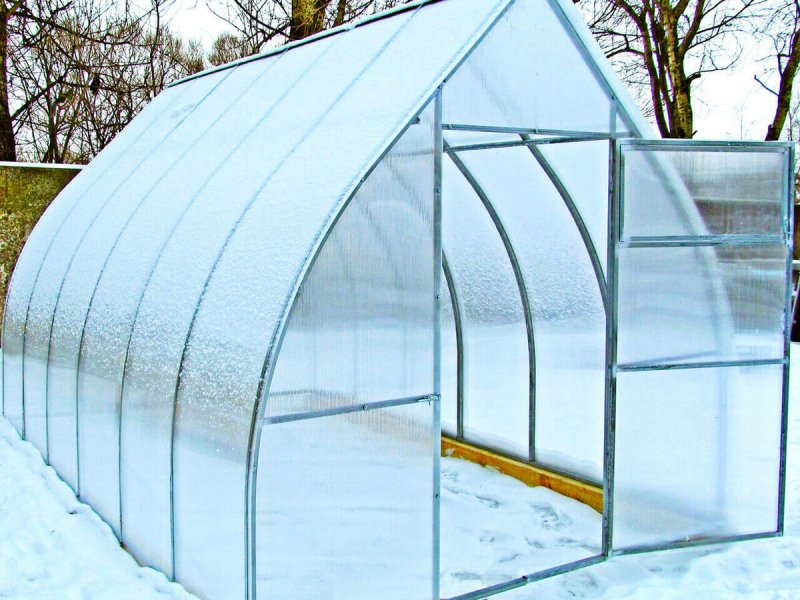 Теплица Новатор капелькой 233х300см