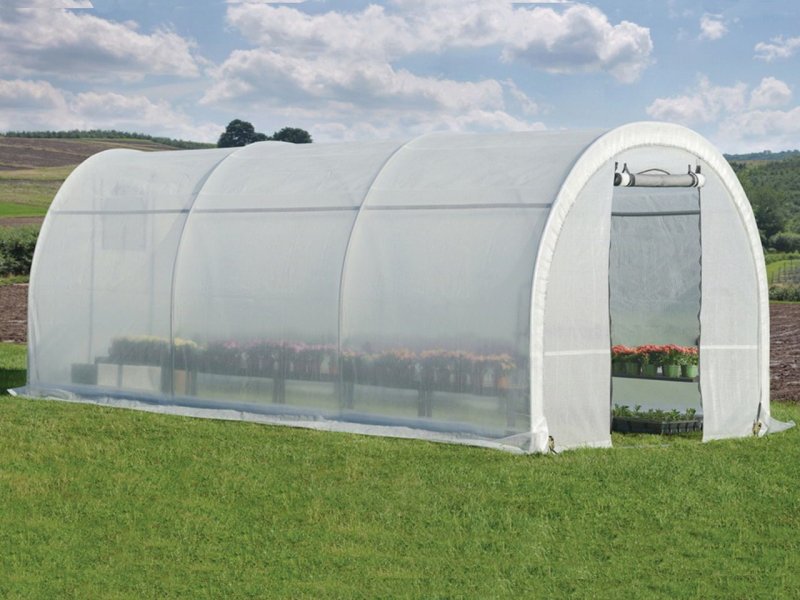 Тент для теплицы 3x6.1x2.4м SHELTERLOGIC светорассеивающий