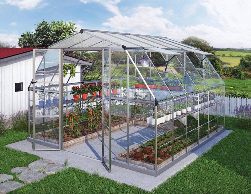 Парник т215 из поликарбоната Green House