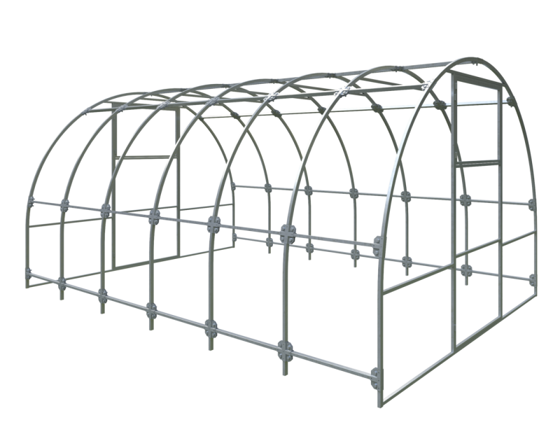 Каркас парника металл.сборн.1,35*1,15*4м