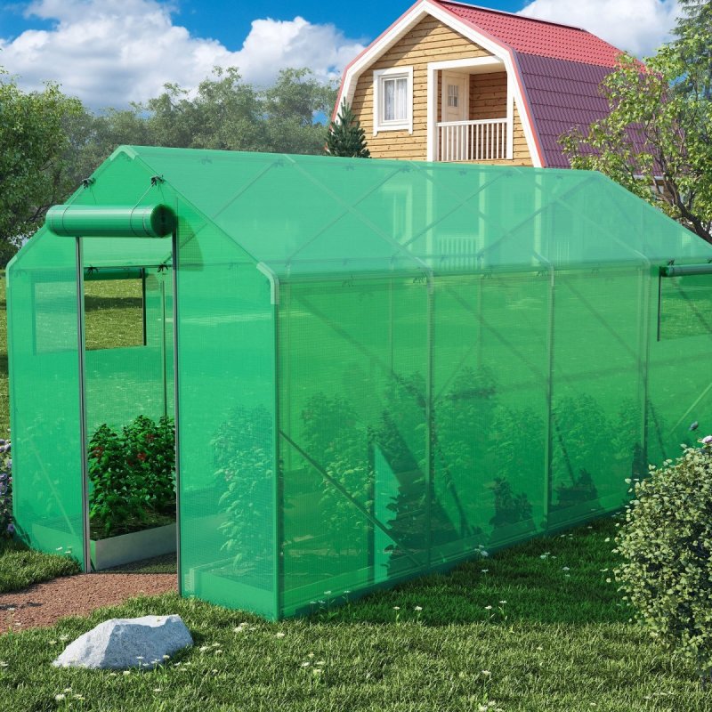 Парник т215 из поликарбоната Green House