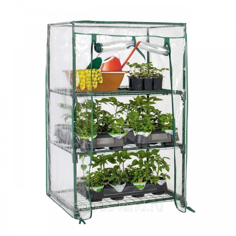 Парник Garden show Маргарита на подоконник 4 полки 105x46x24 см