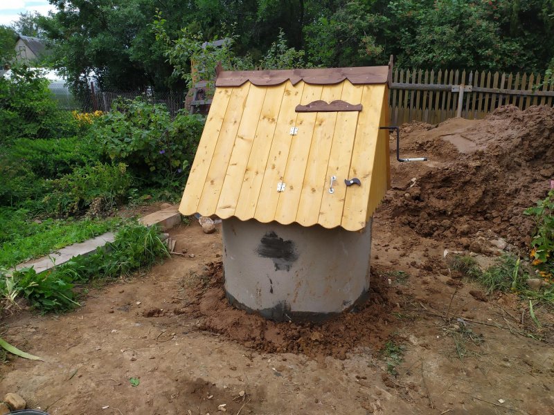 Уличные колодцы для питьевой воды