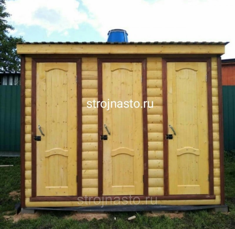 Хозблок душ туалет 4х2