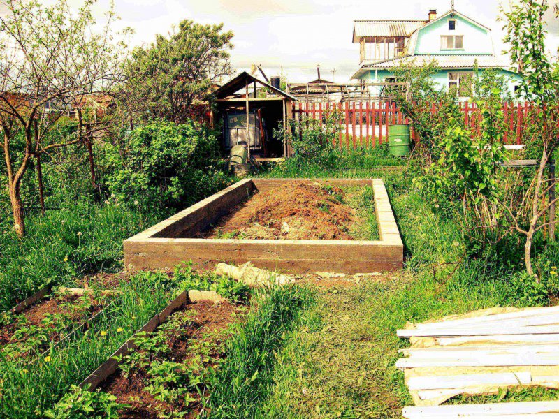 Фундамент для парника