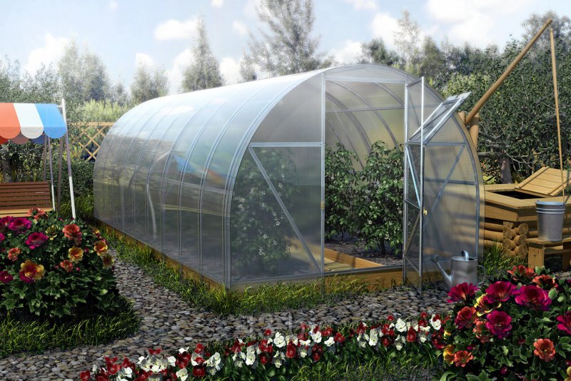 Каркас теплицы Кин Киновская Агро 210х300см