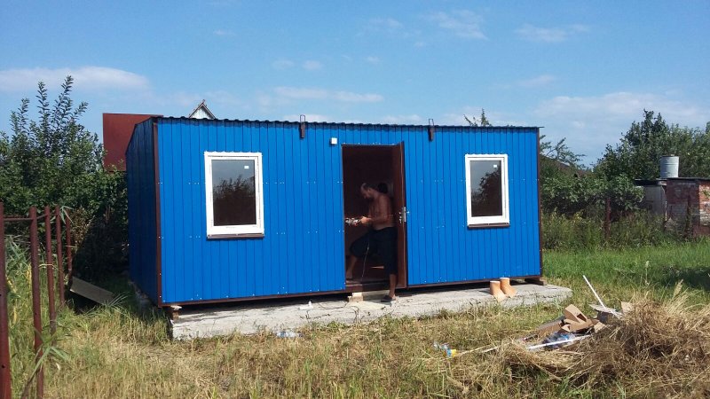 Готовые вагончики для жилья