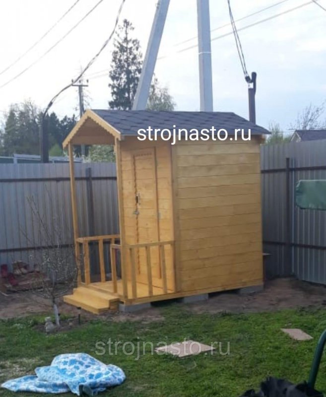 Туалетный домик для дачи