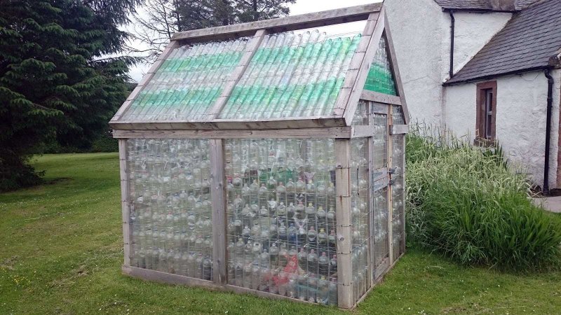 Парничок из пластиковых бутылок