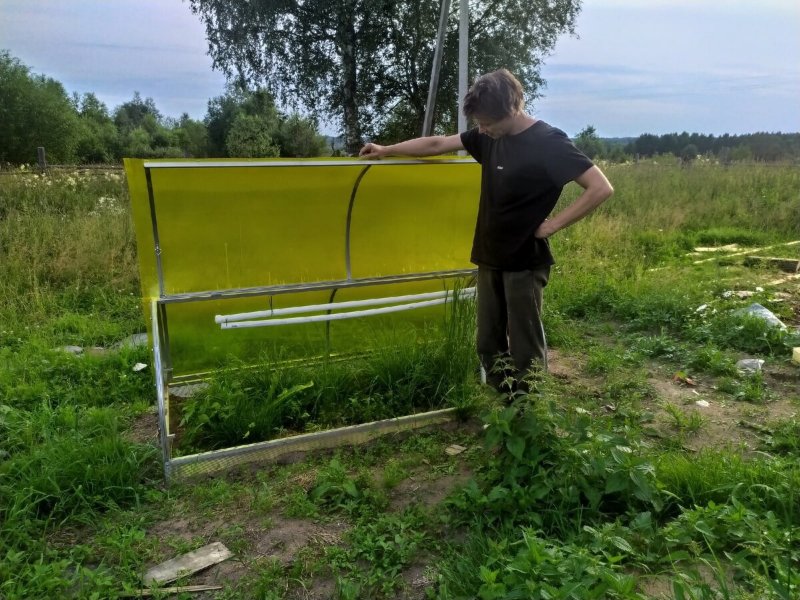 Парник из ванны