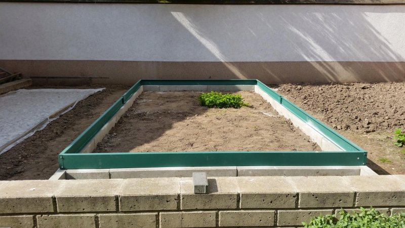 Фундамент для парника