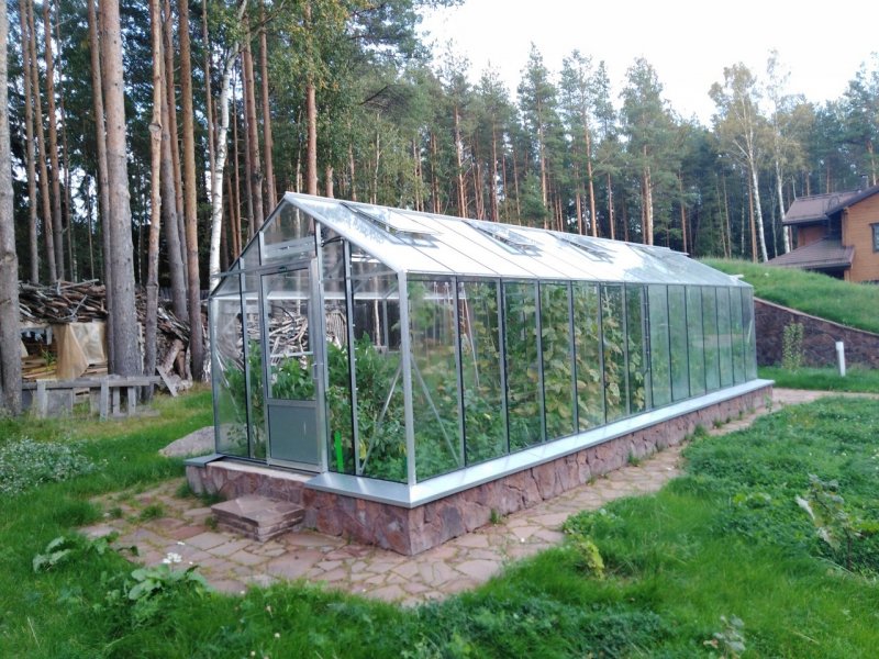 Фундамент под теплицу