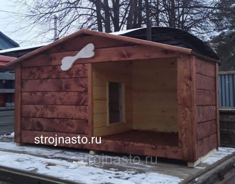 Собачьи будки утепленные