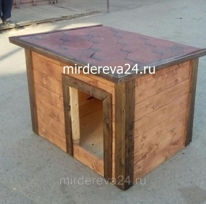 Теплая будка для собаки