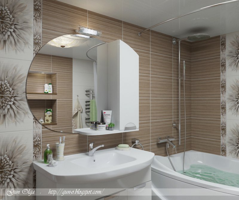 Плитка напольная Golden Tile «зебрано»