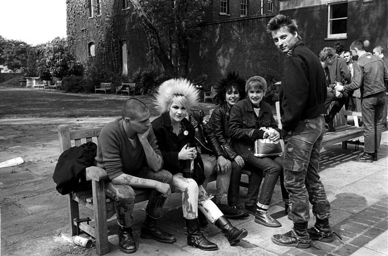 Панки в Лондоне 1978