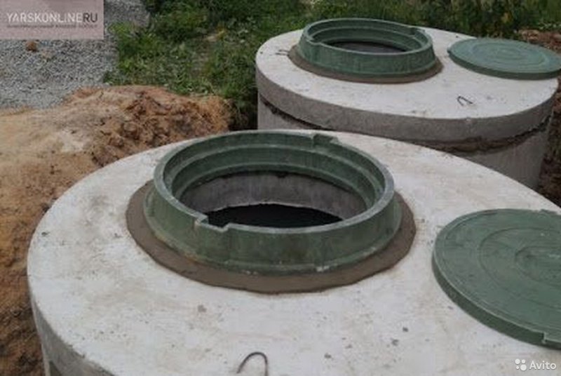 Бетонные кольца септик КС 20