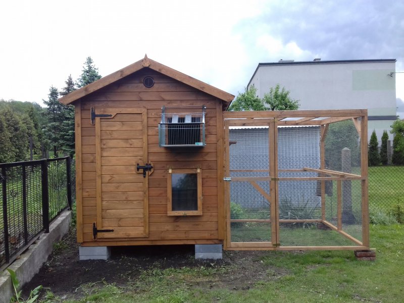 Передвижной мини курятник