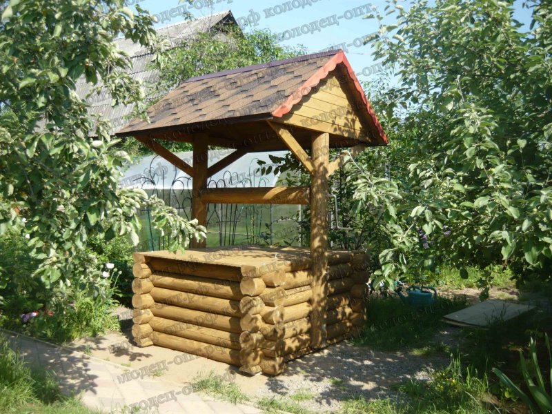 Сруб для колодца