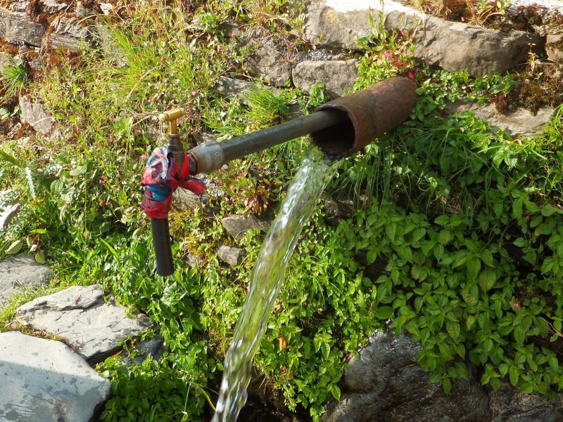 Краны для летнего водопровода на даче