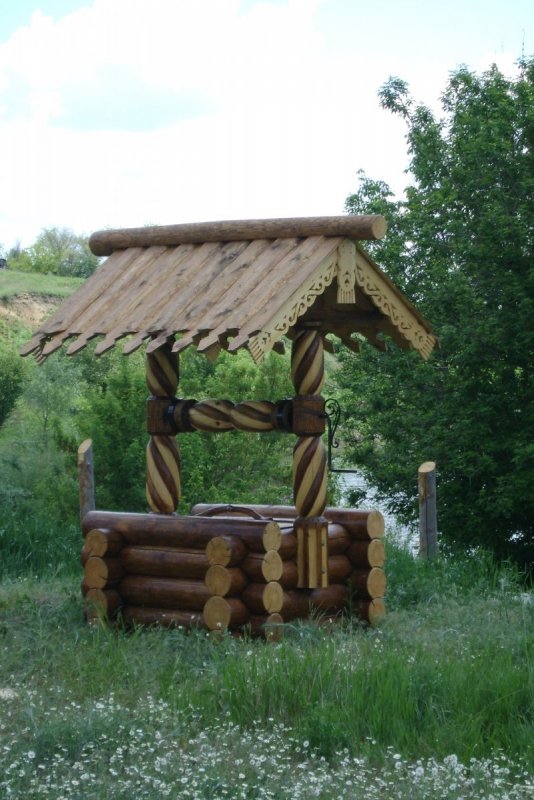 Колодезный домик