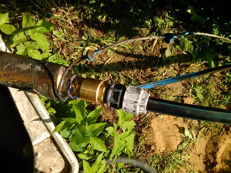 Монтаж водопровода из труб пэ100