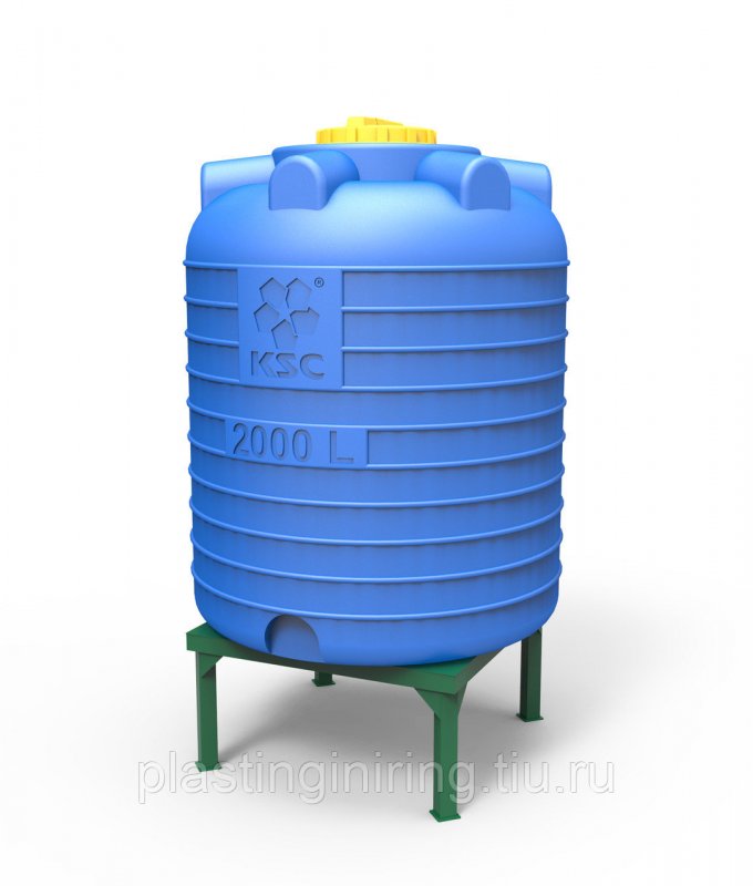 Емкость для воды 3000л вертикальная KSC-C-3000