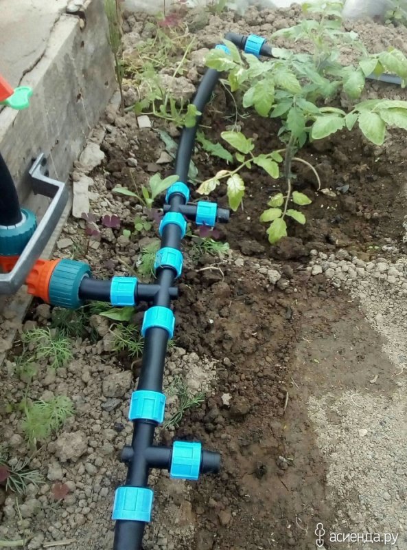 Трубы для водопровода на даче