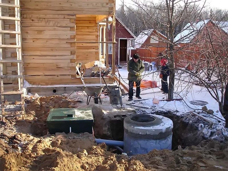 Водопровод и канализация на даче