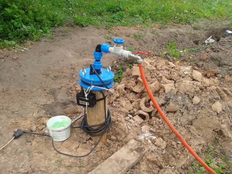 Летний водопровод из скважины