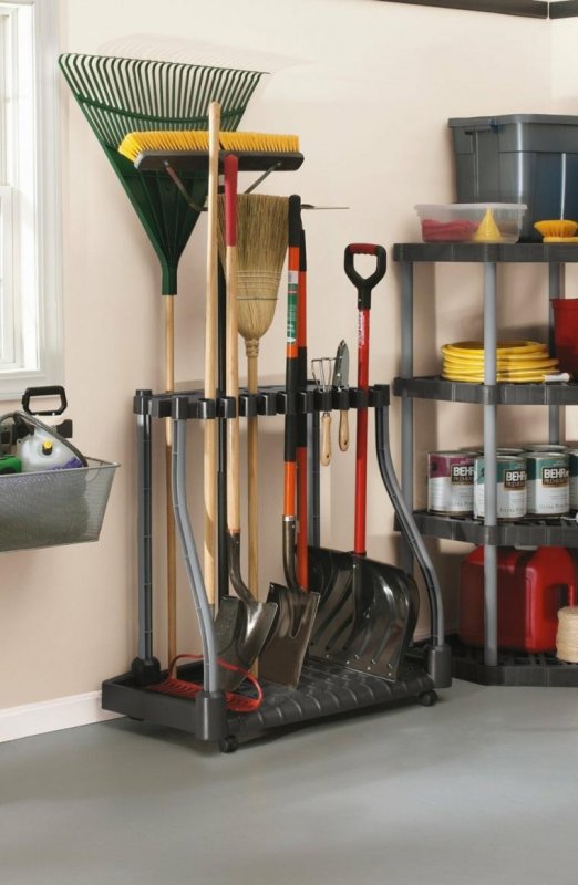 Подставка для садового инвентаря Rubbermaid Deluxe Tool Tower