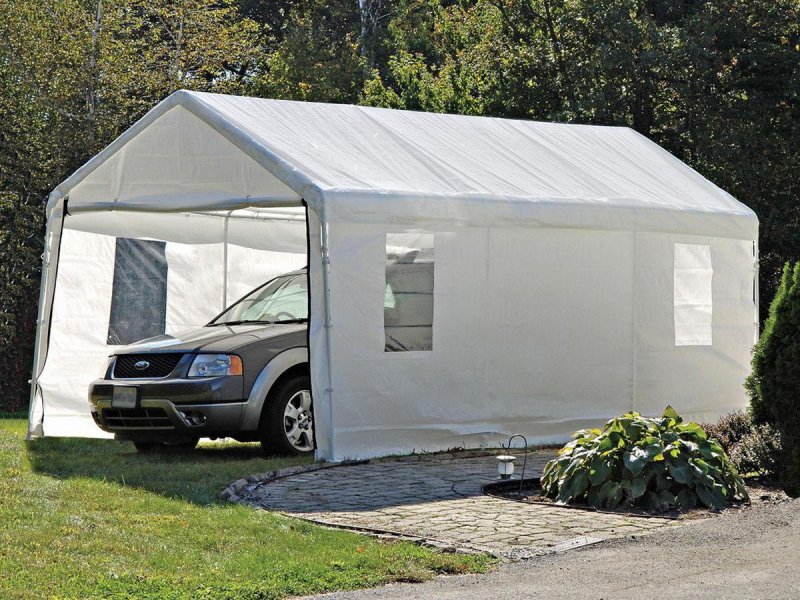 Гараж тентовый SHELTERLOGIC 3,7x6,1x2,5 м