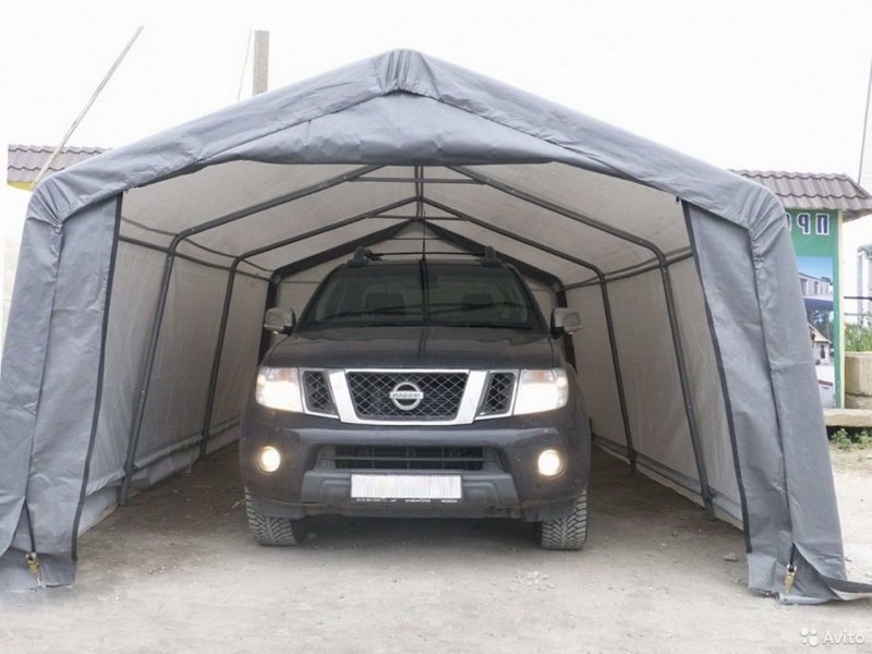 Гараж тентовый SHELTERLOGIC 3,7x6,1x2,5 м