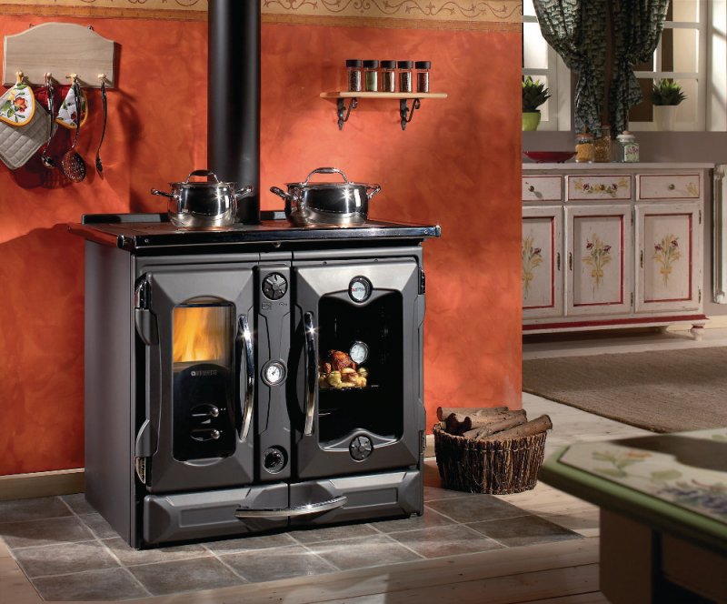 Дровяная печь-камин la Nordica Termo Suprema Compact