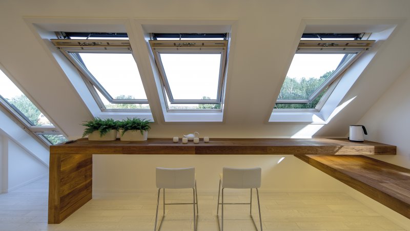 Мансардная лестница Velux
