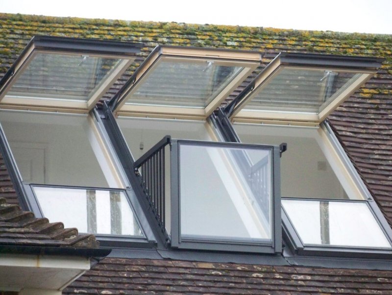 Мансардный балкон Velux