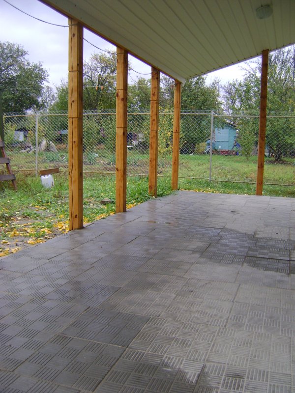 Дорожное полотно из щебня