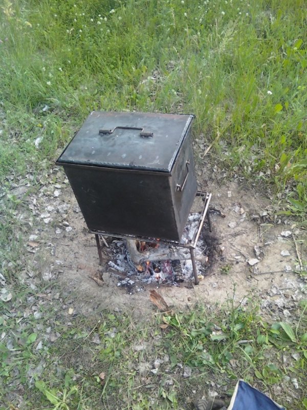 Коптилка для мяса и рыбы