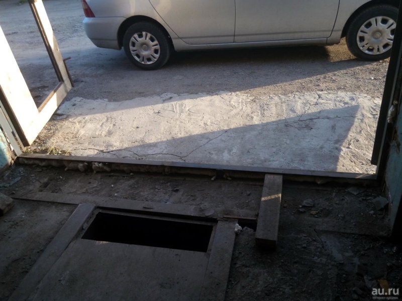 Порожек в гараже