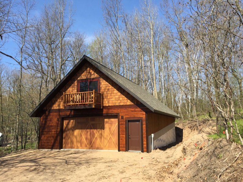Log Cabin Garage Apartment verification