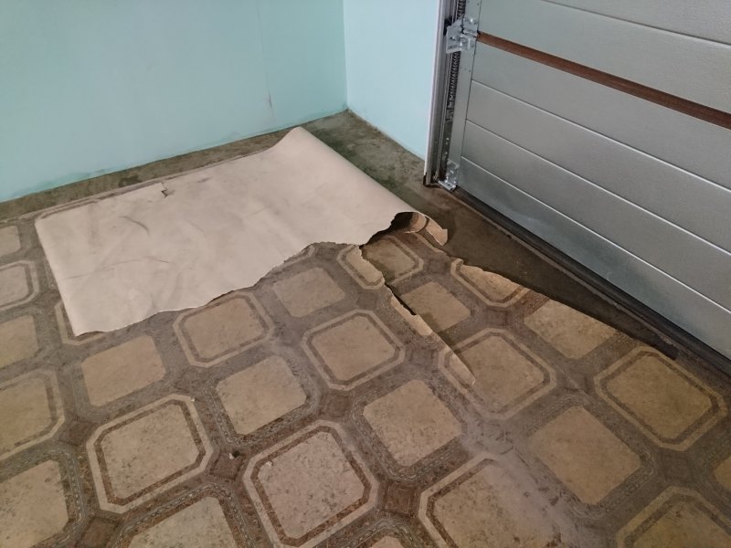 Линолеум в гараж