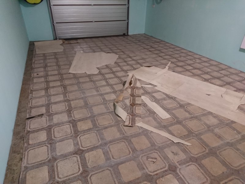 Линолеум в гараж