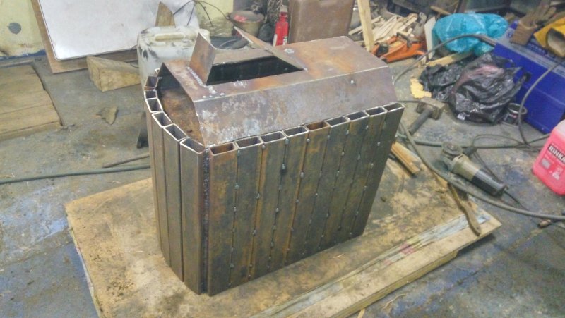 Дровяная печь 100 КПД
